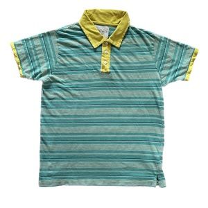 S8black Multicolor Polo T Shirt Men’s Size Large